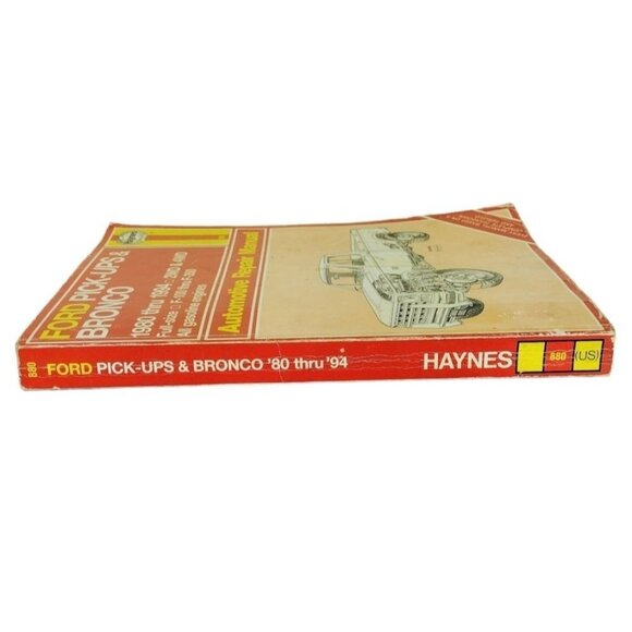 Haynes Ford Pick-Ups & Bronco 1980 thru 1994 2WD & 4WD Automobile Repair… - Picture 2 of 3
